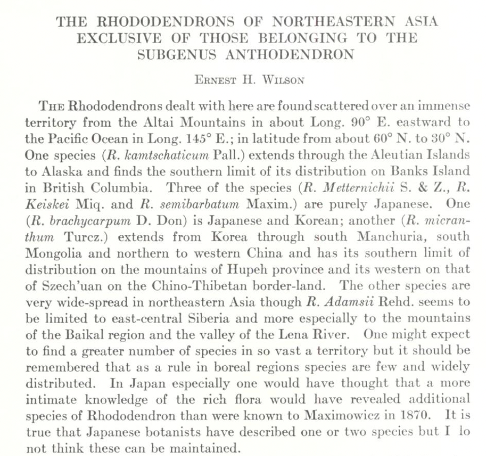 Journal of the Arnold Arboretum